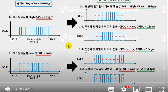 클럭의 극성